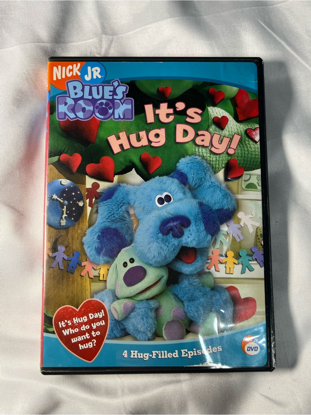 Vintage Blue’s Clues Blue’s Room It’s Hug Day DVD 2005 Nick Jr. OOP